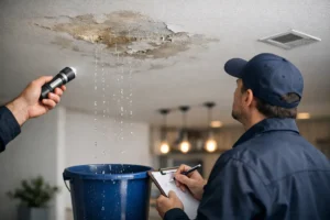 Apartment Ceiling Leak Investigation Steps