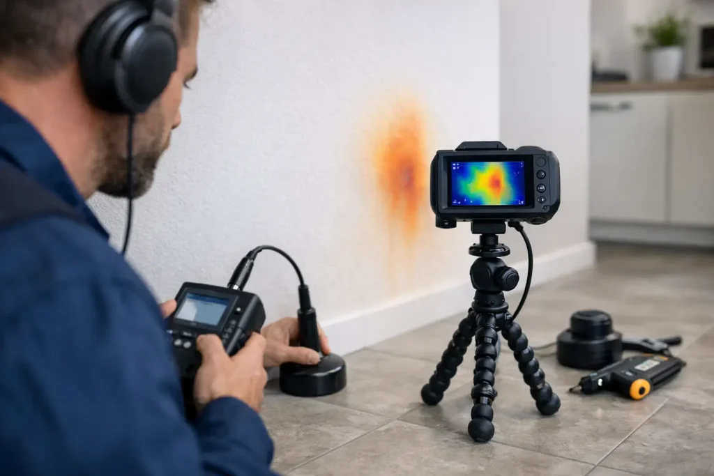 Find Leak Without Breaking Walls: What Works