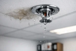 Fire Sprinkler Leak Detection Before Damage Spreads