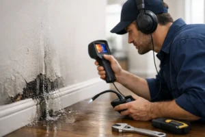 How to Find Hidden Water Leak Without Hacking
