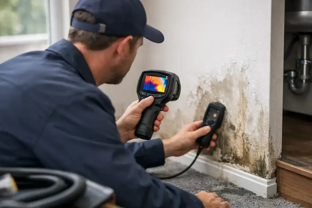 How Waterproofing Contractors Diagnose Leaks