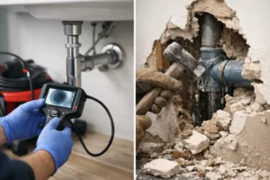 Non Invasive Versus Destructive Plumbing Methods